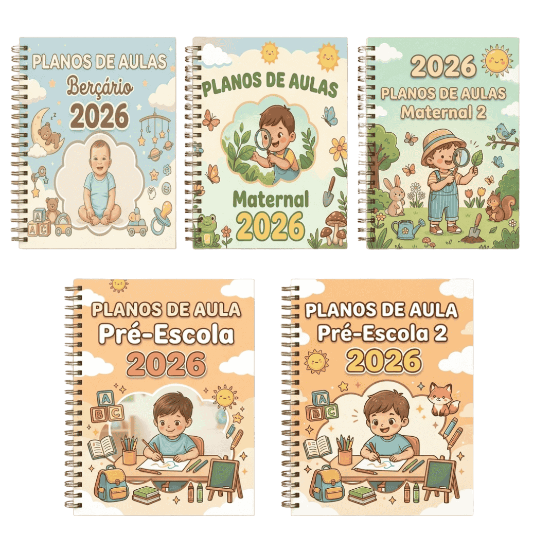 Mockup dos Planos de Aula