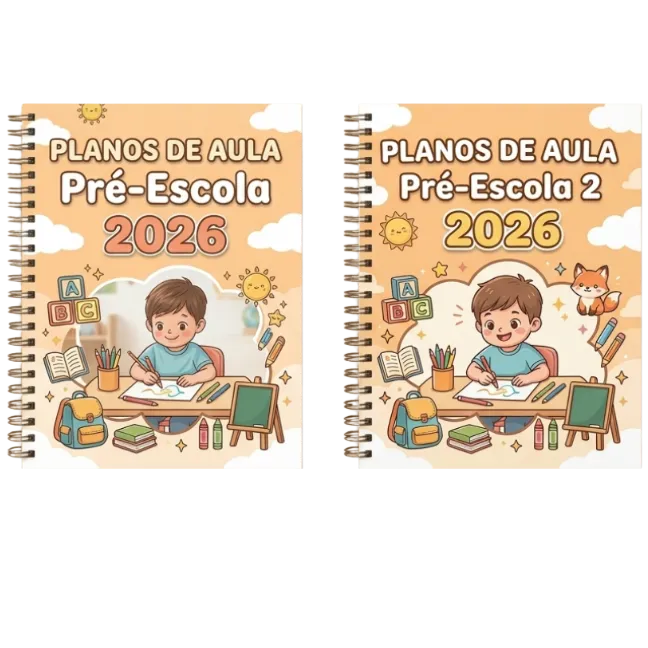 Caderno Pré-escola 2026